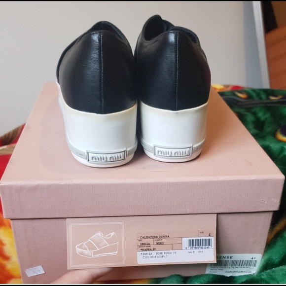 Miu Miu platform sneaker flats. - Picture 8 of 8